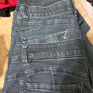 Democracy jeans tummy control 3 pairs size 10. Great shape, lots of life still!